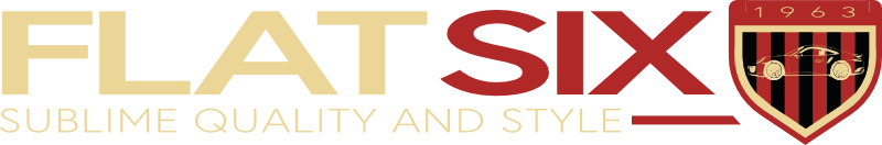 Flat six logo